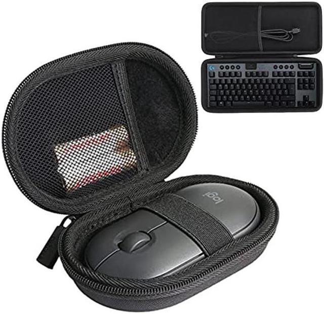 co2CREA Hard Case for Logitech Pebble M350 Mouse + MX Keys Mini