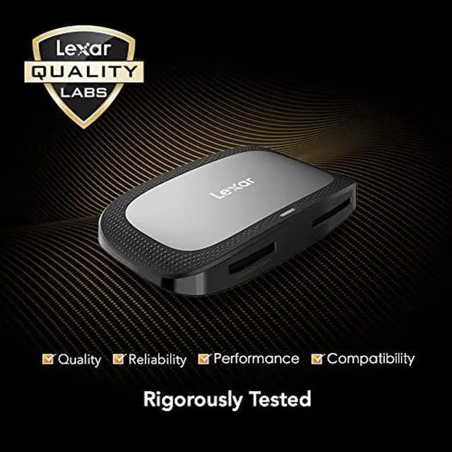 Alt view image 5 of 5 - Lexar Professional CFexpress Type A/SD USB 3.2 Gen 2 Reader, Designed for CFexpress Type A and SD UHS-II Cards, High-Speed USB 10Gbps Transfer Speeds (LRW530U-RNBNG)