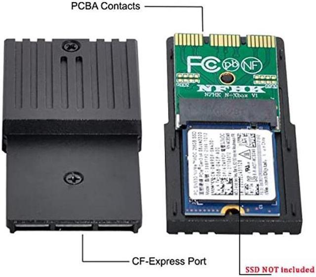 SA-046 Pour Xbox Series x / s CH SN530 SSD Pcie4.0 Carte Mémoire  D'expansion CF-Express Type-B à M.2 Nvme 2230 M-Key Adaptateur