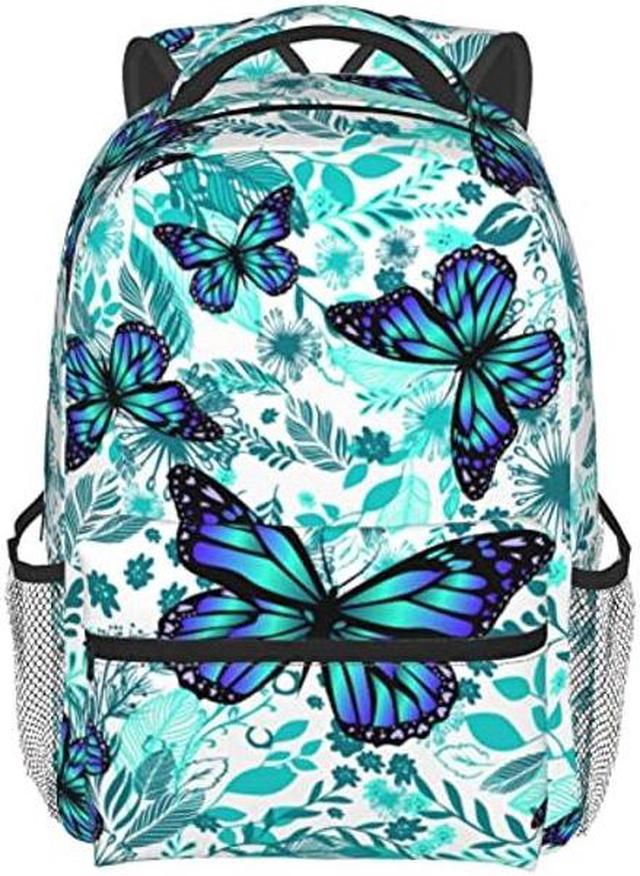 Blue butterfly online backpack