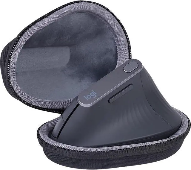 Alt view image 2 of 5 - Hard Case for Logitech Vertical Ergo Mouse + MX Keys Keyboard