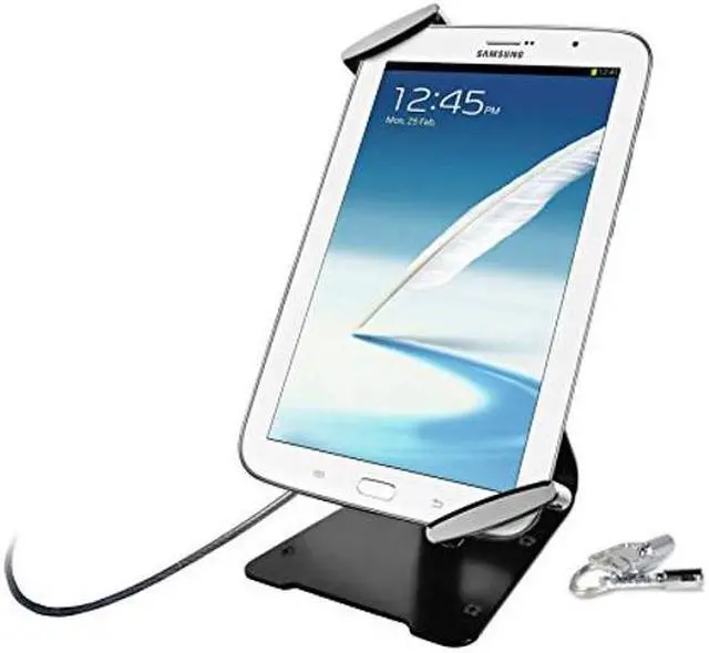 Alt view image 5 of 5 - Universal Tablet Holder - CTA Universal Anti-Theft Security Grip Holder with Metal Stand for Tablets iPad 10.2" (7th/ 8th/ 9th Generation), & Other 7-10" Tablets (PAD-UATGS)