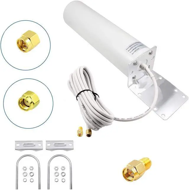 Alt view image 2 of 5 - High Gain 10dBi 4G LTE Cellular Antenna for All Series SPYPOINT Flex Link Micro Link EVO/Stealth CAM/Tactacam Reveal X Gen 2.0/ Muddy/Reolink Trail Camera Reolink GO PT Plus Security Camera, Eifagur
