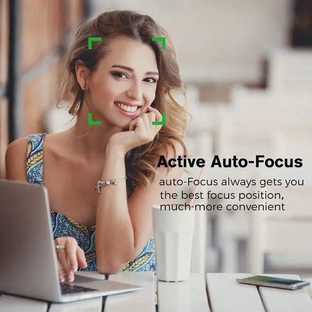 Alt view image 4 of 5 - JETAKu Full HD1080P Webcam, Streaming Web Camera with Microphone, Privacy Cover Web Camera, Auto Light Correction, Plug&Play Webcam for Gaming, Laptop/Mac/Zoom/YouTube/Video Calling/Office