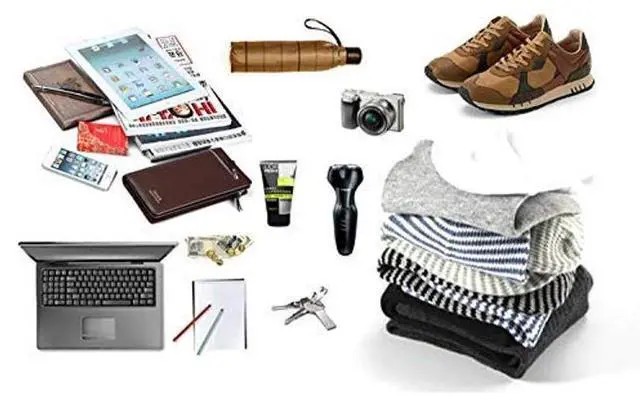 Alt view image 3 of 5 - Genuine Leather Canvas waxed Backpack Travel Rucksack Laptop Bag