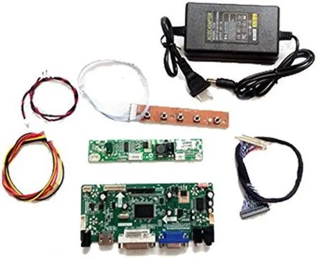 Main image of Taidacent Universal LVDS Controller Board 10-65 Inch LCD Screen HDMI DVI VGA to LVDS Driver Board DIY Notebook Display Kit (18.5-27 inch 1080P Universal 8 kit)
