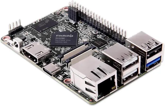 Main image of Geniatech DIY Rock-Chip RK3566 Single Board, Card-Sized High Performance Board Moudle, Quad-core Cortex-A55 WiFi Bluetooth, Support Linux Android, Raspbian OS emulator