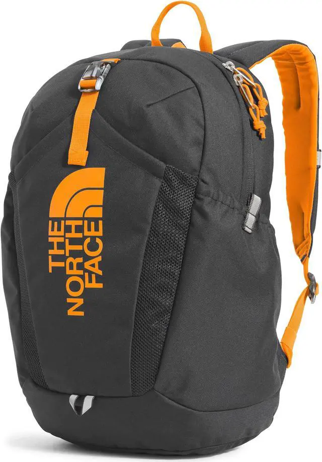 Alt view image 2 of 4 - The North Face Teen Mini Recon Backpack, Asphalt Grey/Cone Orange, One Size