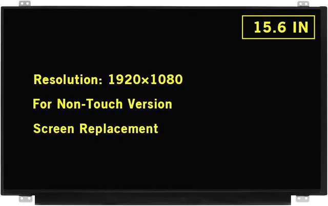 Main image of GBOLE 15.6" New Screen Replacement for NV156FHM-N46, NV156FHM-N41,NV156FHM-N42 V5.0, NV156FHM-N43 Also fit LM156LF1L02, BH156EA2S FHD 1920x1080 IPS 30Pin LED LCD Display Screen Panel