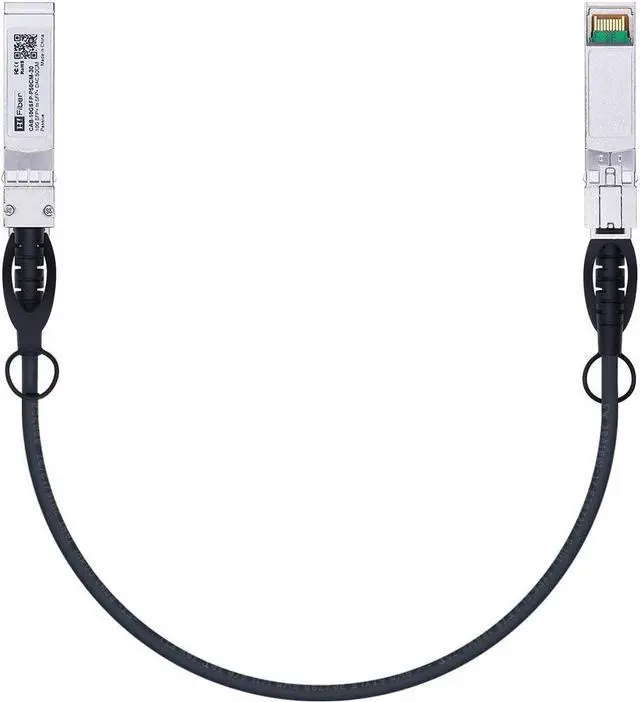 Alt view image 2 of 5 - 10G SFP+ DAC 0.5M with 10Gbase-T SFP+ RJ45 Transceiver,Compatible with Cisco, Meraki, MikroTik, Ubiquiti, Unifi, Netgear, QNAP, D-Link and More