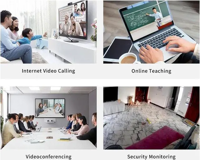 Alt view image 5 of 5 - STINYTECH Small Size HD 1080P USB Computer Camera with 3.6mm Fisheye Lens Mini USB Mac/PC/Desktop/Laptop Web Camera-2M Cable