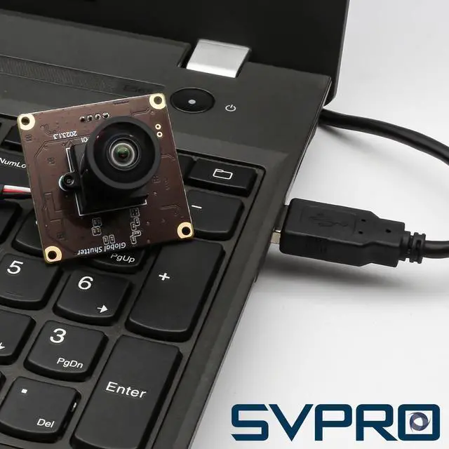 Alt view image 5 of 5 - SVPRO 2MP Global Shutter USB Camera Board 90fps High Speed Webcam Module with Distortion-Free 120 Degree Wide Angle Slow Motion Camera 1920x1200 AR0234 for Computer, Laptop, Android Device