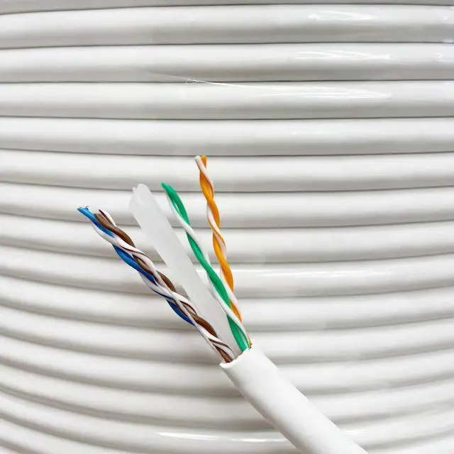 Alt view image 5 of 5 - TSCables | Cat6A Plenum (CMP) 1000ft, 750Mhz, PoE++ (4PPoE) | 100% Solid Bare Copper | 23AWG Unshielded Twisted Pairs (UTP), Available in 7 Colors for Easy Identification (White, 1000ft)