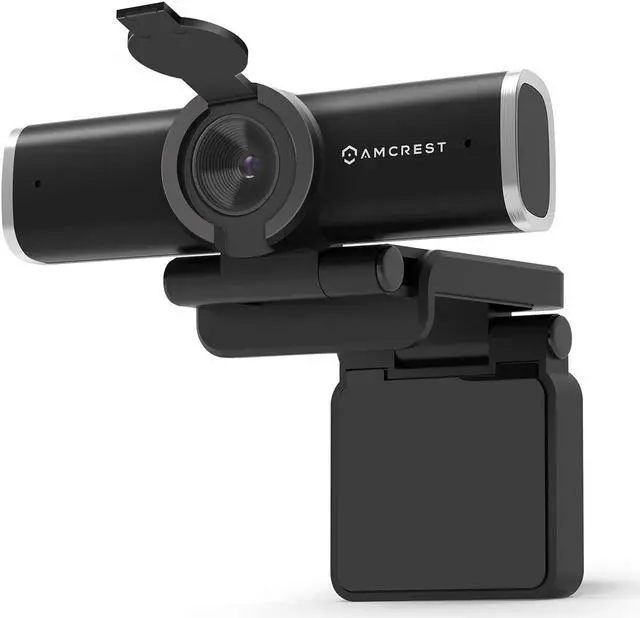 Main image of Amcrest 4-Megapixel Webcam w/Microphone & Privacy Cover, Web Cam USB Camera, Computer HD Streaming Webcam for PC Desktop & Laptop w/Mic, Wide Angle Lens & Large Sensor for Superior Low Light (AWC496)