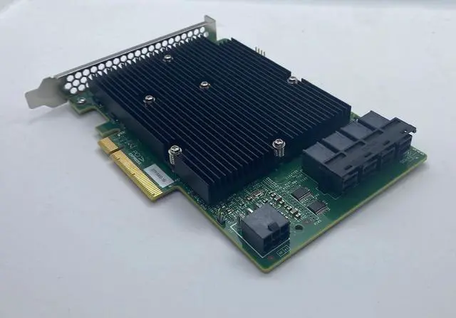 Alt view image 2 of 5 - StorageTekPro STP-9300-16i with P16 IT Mode for ZFS TrueNAS unRAID, 16-Port 12Gb/s SAS Controller HBA Card