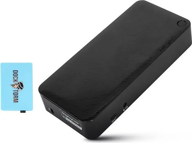 Main image of Targus USB-C Universal Docking Station Bundle with Dockztorm Hub (8in1 Adapter for USB-C and Thunderbolt-Enabled Laptops, Notebooks and PCs- Single Cable for 100W Charging Networking/Data Transfers)