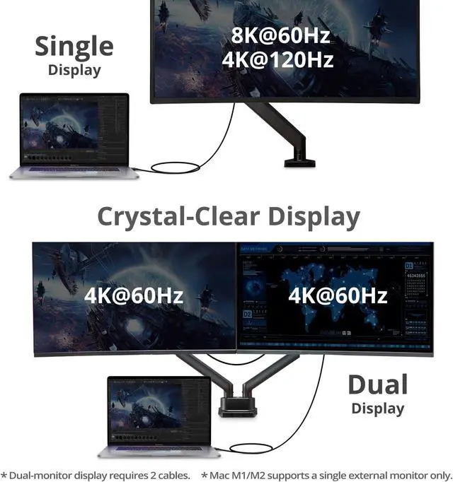 Alt view image 5 of 5 - SIIG Thunderbolt 4 USB-C Cable 2.3ft (0.7M), 8K@60Hz Display, 40Gbps Data Transfer, 240W Charging, Thunderbolt 4 USB C to USB C Cable, Intel Thunderbolt Certified (CB-TB0211-S1)