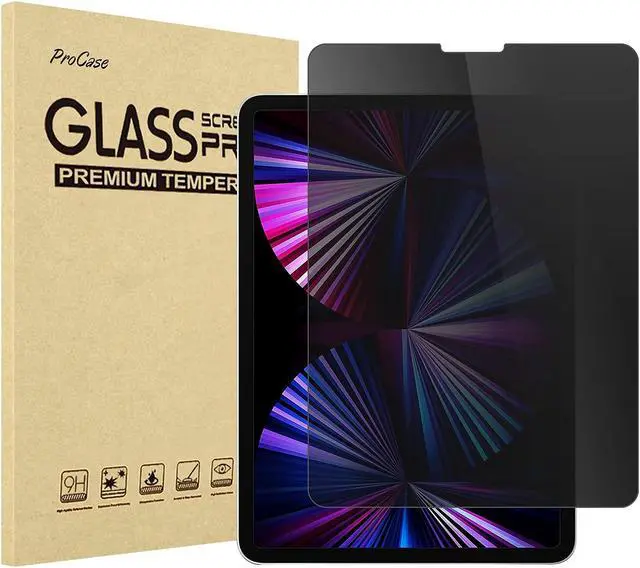 Alt view image 2 of 5 - ProCase iPad Pro 11 Inch Privacy Screen Protector 2021 2020 2018 Bundle Matte Screen Protector for iPad Pro 11 Inch 2021/2020 / 2018