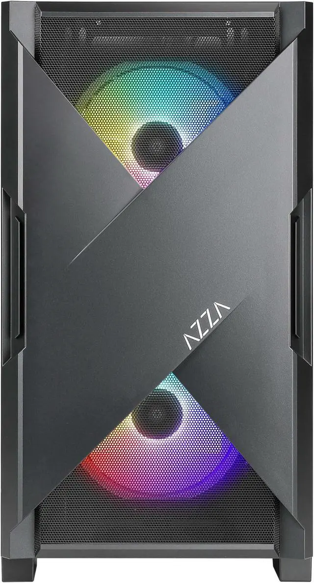 Alt view image 2 of 5 - AZZA CSAZ-150 Xander Micro ATX Mid Tower Case