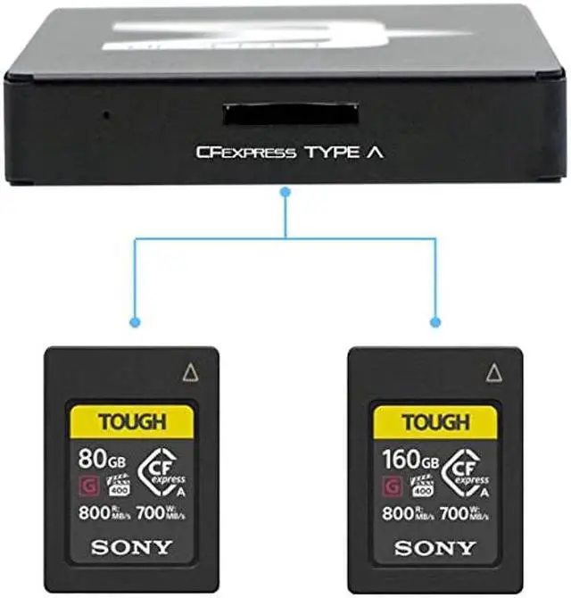 Alt view image 3 of 5 - BLACKJET DX-1CXA CFexpress A Media Reader Adapter for TX-2DS & TX-4DS Compatible with ProGrade, Sony Cards, Photo, Video, Workflow, Cinema