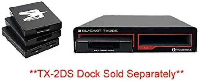 Alt view image 4 of 5 - BLACKJET DX-1CXA CFexpress A Media Reader Adapter for TX-2DS & TX-4DS Compatible with ProGrade, Sony Cards, Photo, Video, Workflow, Cinema