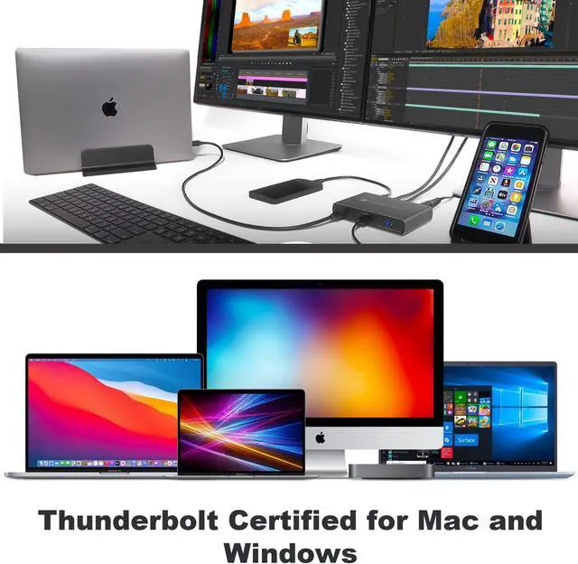 Alt view image 4 of 5 - Sonnet Echo 5 Thunderbolt 4 Hub