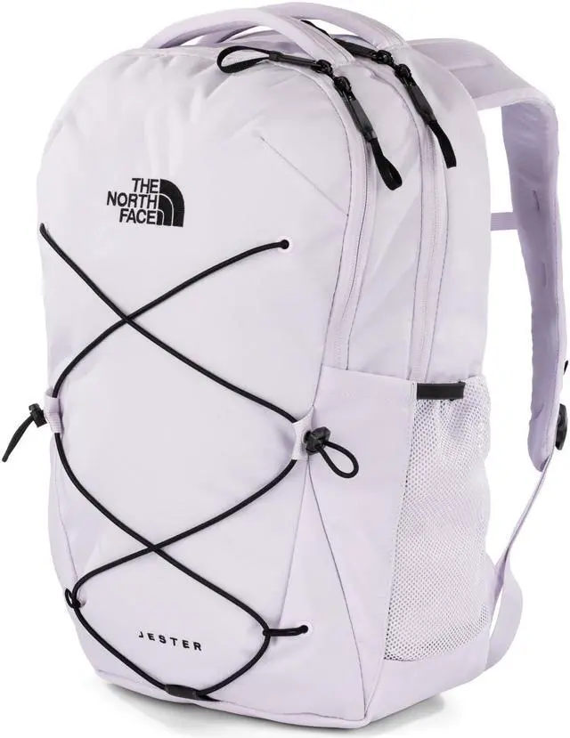 Alt view image 2 of 5 - The North Face Women's Jester Everyday Laptop Backpack, Lavender Fog/TNF Black, One Size