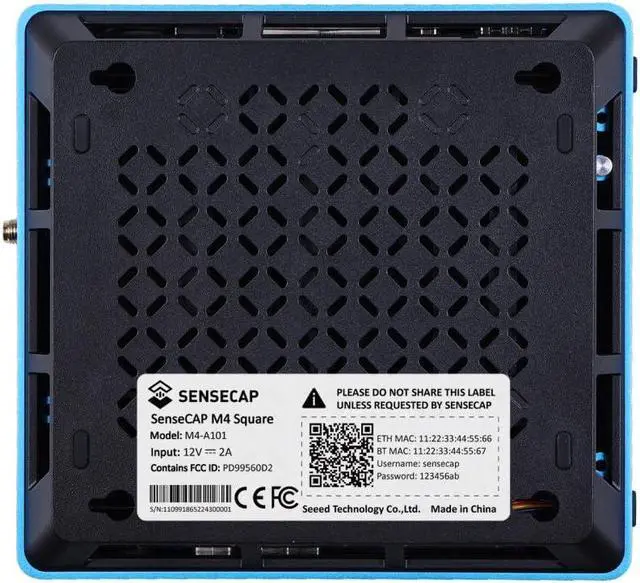 Alt view image 4 of 5 - SenseCAP M4 Square - FluxNode & MystNodes