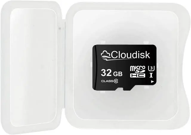 Alt view image 2 of 5 - Cloudisk Pack of 10 Micro SD Card 32GB Flash Memory Card C10 A2 U3 Micro SDHC with SD Adapter, Card Reader (32GB)