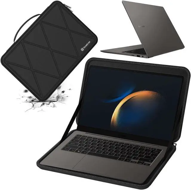 Main image of Smatree Hard EVA Protective Sleeve Case Compatible for 15.6 inch Samsung Galaxy Book4/Galaxy Book3 Laptop Notebook Bag (X8273)