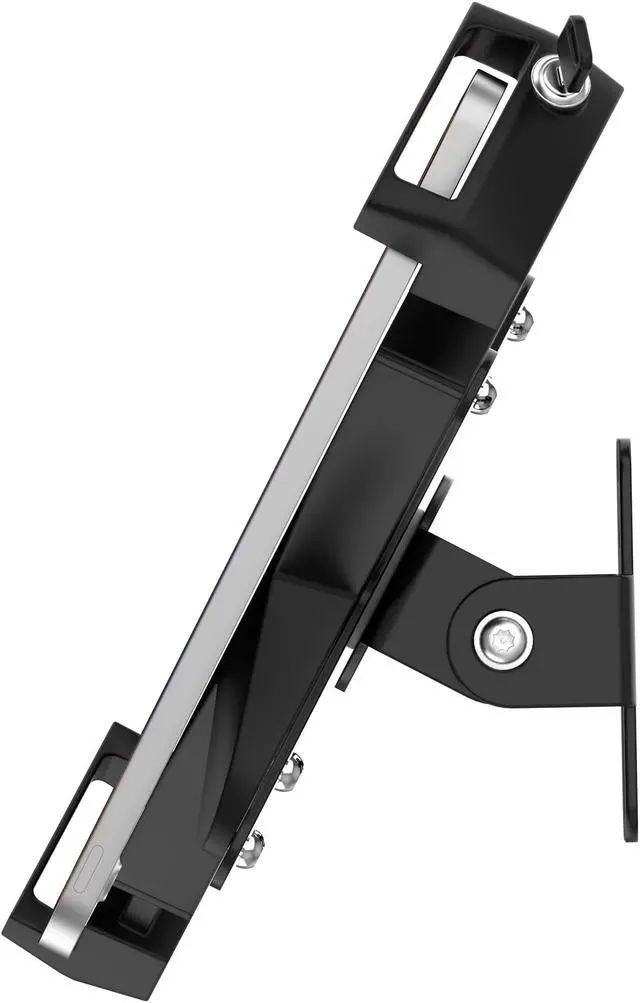 Alt view image 5 of 5 - CTA Tablet Wall Mount Holder - Universal Security Tablet Mount for Poles & Walls - for iPad 10th Gen 10.9 - iPad 7/8/9 Gen - iPad Pro 1/2/3/4/5 - iPad Air 3 & 4 and More 8" -12.9 Tablets