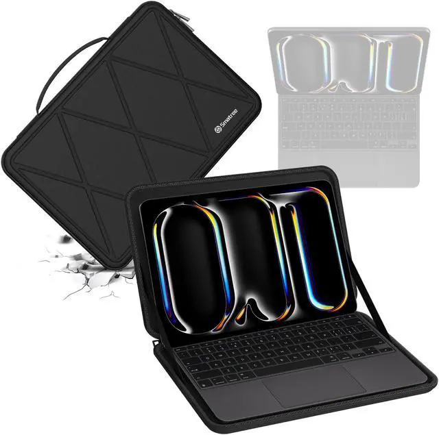 Main image of Smatree Hard EVA Protective Sleeve Compatible for 13 inch Apple iPad Air M3 2025/M2 2024, iPadPro M4 2024 (with iPad Magic Keyboard Case and Apple Pencil), Waterproof and Anti-Shock Bag (X8245)