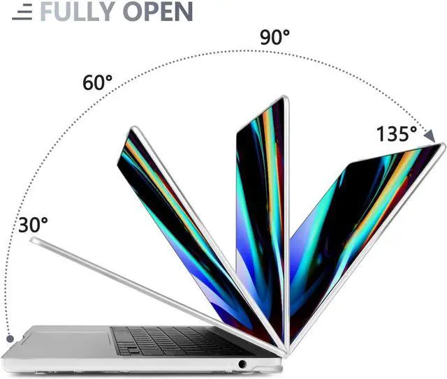 Alt view image 4 of 5 - Batianda Compatible with New MacBook Air 13 inch Case 2025 2024 2022 M4/M3/M2 Chip Model A3240/A3113/A2681, Plastic Clear Hardshell Keyboard Cover & USB-C OTG Adapter, Cherry Blossoms