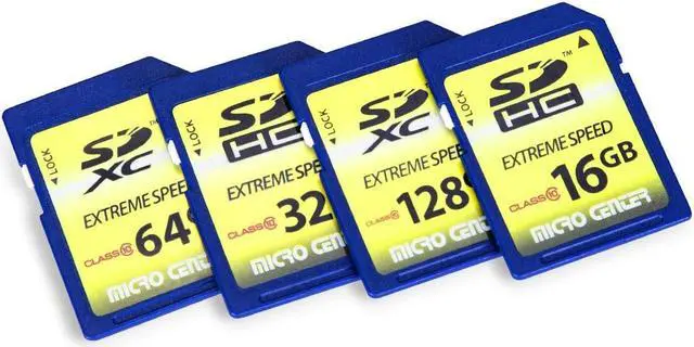 Alt view image 4 of 5 - INLAND 2-Pack 64GB SD Card Class 10 SDXC Flash Memory Card Bundle with 2-Pack 64GB USB3.0 Flash Drives (4-Pack in Total)