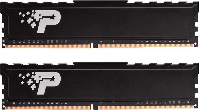 Main image of Patriot Memory Signature Premium DDR5 RAM 64GB (2X32GB) 4800MHz CL40 UDIMM W/HS Desktop Memory Kit - PSP564G4800KH1