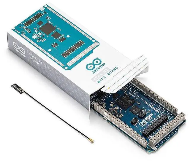 Alt view image 2 of 5 - Arduino Giga R1 WiFi [ABX00063]  High-Performance Microcontroller with Dual-Core ARM Cortex-M7 & M4, Wi-Fi, Bluetooth, and Advanced I/O for IoT & Edge Computing