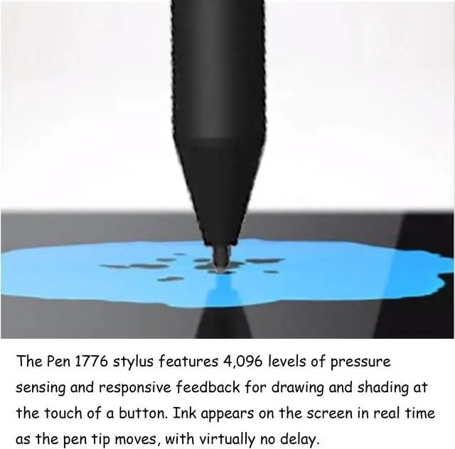 Alt view image 5 of 5 - Pen 1776 for Microsoft Surface Pen 1776 (EYU-00001),Compatible with Microsoft Surface Pro 9/8/X/7+/6/5/4/3/Surface 3,Surface Go 3/2/1,Surface Laptop/Studio/Book 4/3/2/1