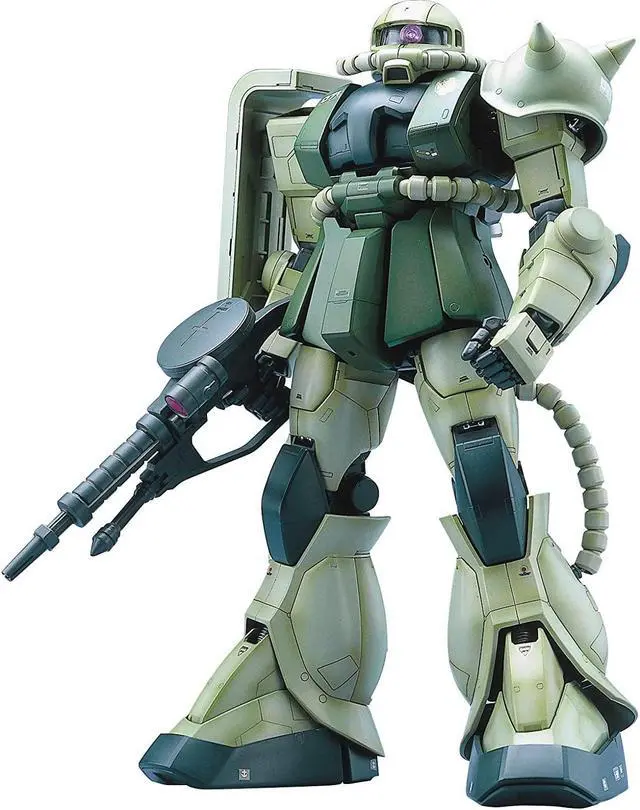 Main image of Bandai Hobby - Mobile Suit Gundam - MS-06F Zaku II Green PG Model Kit