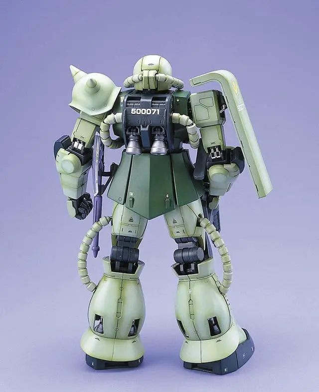 Alt view image 4 of 5 - Bandai Hobby - Mobile Suit Gundam - MS-06F Zaku II Green PG Model Kit