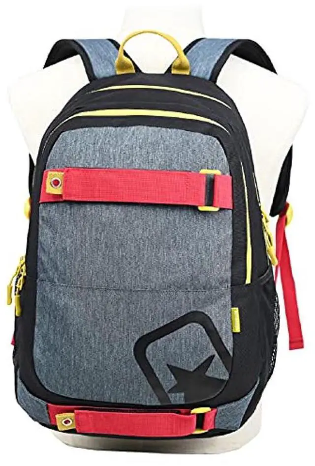 Alt view image 5 of 5 - Bevantage Classic Travel Backpack Waterproof Bag Skateboard Bag Business Laptop Bag
