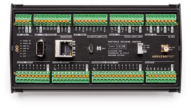 Main image of Arduino Portenta Machine Control [AKX00032]  High-Performance Industrial Controller for Automation, Robotics, and IoT | Dual-Core Processor, Real-Time Control & Edge Computing