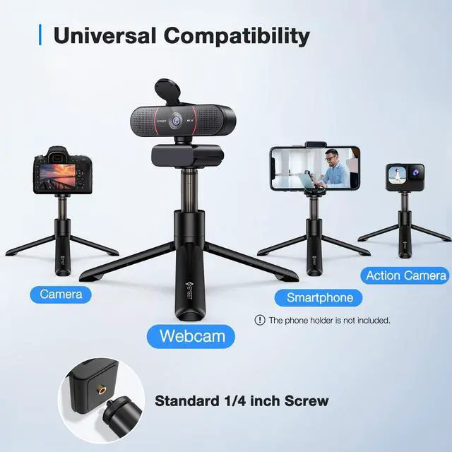 Alt view image 3 of 5 - EMEET C960 4K and C960 4K kit Webcam for PC