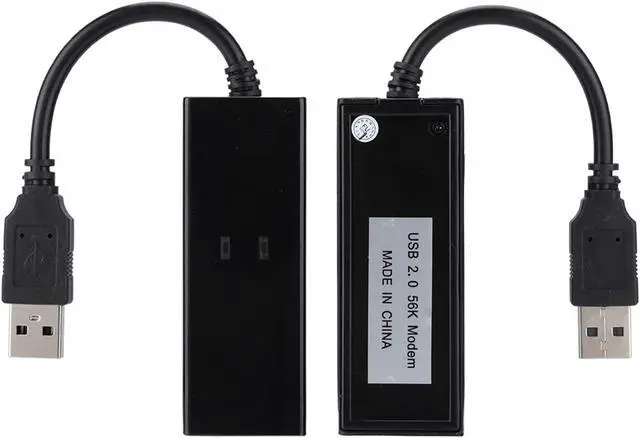 Alt view image 2 of 5 - USB 56K External Dial Up Voice Fax Data Modem Fit for Win7 Win8 Win10