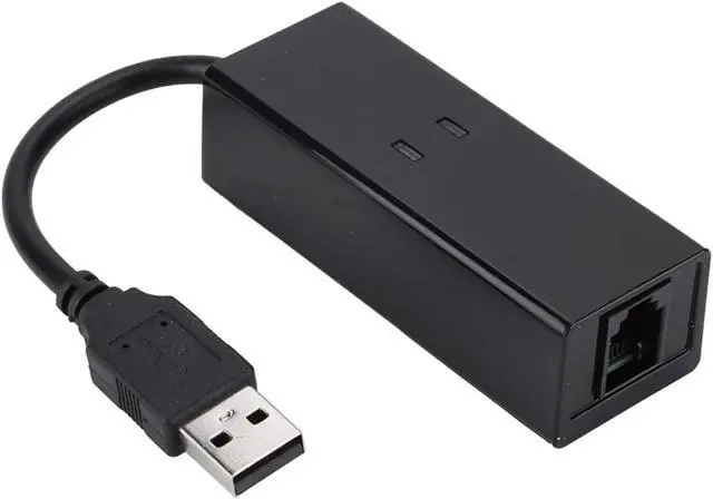 Alt view image 3 of 5 - USB 56K External Dial Up Voice Fax Data Modem Fit for Win7 Win8 Win10
