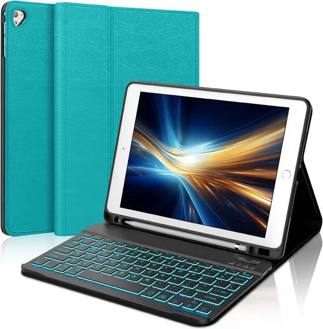 Keyboard Case for iPad 9.7 inch 6th Gen(2018), 5th Gen(2017), Air 