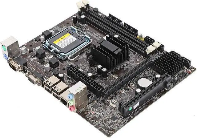 Alt view image 4 of 5 - LGA775 Computer Motherboard,for Intel LGA775 DDR3 1066/1333MHz Computer Motherboard,Desktop Motherboard