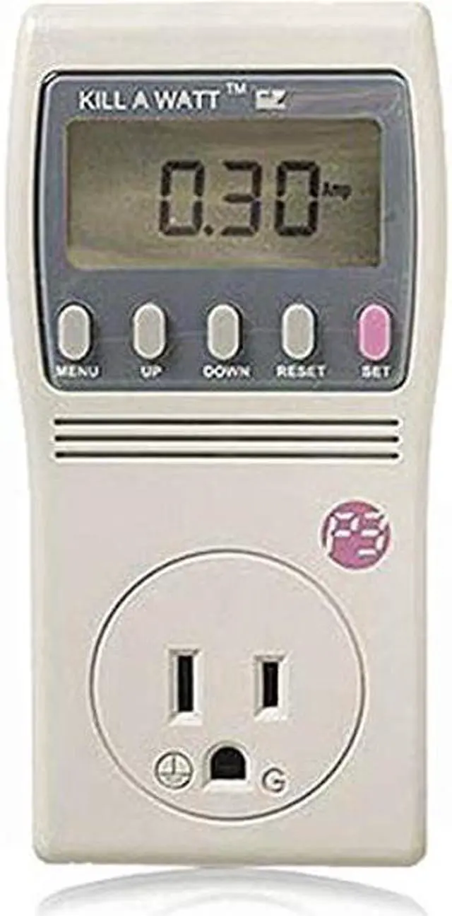 Main image of P3 International P4460 Kill A Watt EZ Electricity Usage Monitor, grey (5-Pack)
