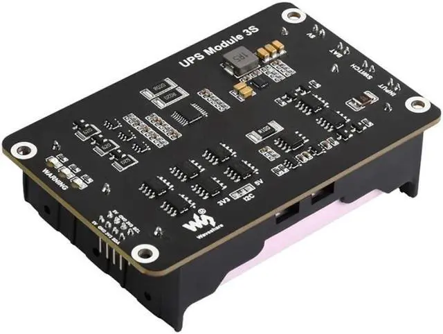 Alt view image 4 of 5 - Uninterruptible Power Supply UPS Module for for Raspberry Pi 4B+ 4B 3B+ 3B 2B+ Zero W WH Jetson Nano Supports Charging and Power Output at The Same Time 3S & 5V 5A Output