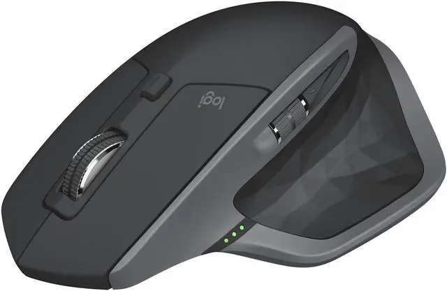 Main image of Logitech MX Master 2S Bluetooth Edition Wireless Mouse - Use on Any Surface, Hyper-Fast Scrolling, Ergonomic, Rechargeable, Control Up to 3 Apple Mac and Windows Computers - Graphite