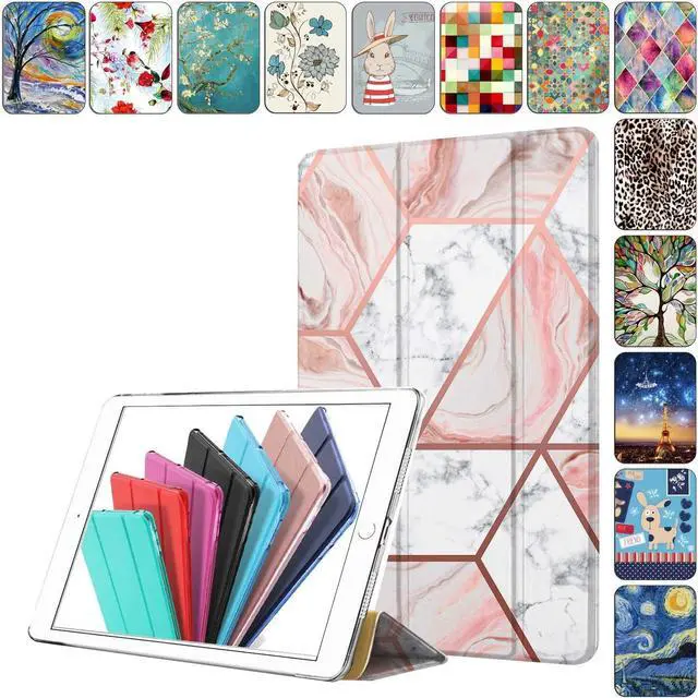 Main image of DuraSafe Cases for iPad Pro 12.9 2nd Gen 2017 Cover A1670 MQDC2LL/A MQDD2LL/A MQDA2LL/A A1671 MP6H2LL/A MP6J2LL/A MP6G2LL/A MPL02LL/A MPL12LL/A MPKY2LL/A A1821 MQEF2LL/A MQED2LL/A - Marble Pink